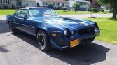 2nd gen blue 1979 Chevrolet Camaro Z28 4spd For Sale