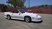 3rd gen white 1991 Chevrolet Camaro convertible For Sale