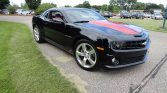 Black with orange stripes 2010 Chevrolet Camaro SS For Sale (1)