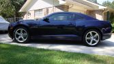 Imperial Blue 2010 Chevrolet Camaro RS Low Miles For Sale (1)