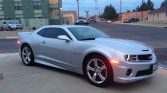 Silver 2011 Chevrolet Camaro SS V8 automatic For Sale (1)