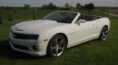 Summit White 2012 Chevrolet Camaro 2SSRS convertible For Sale (5)