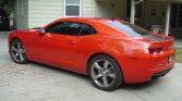 5th gen Inferno Orange 2010 Chevrolet Camaro 2SSRS For Sale (2)