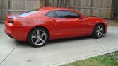 5th gen Inferno Orange 2010 Chevrolet Camaro 2SSRS For Sale (7)
