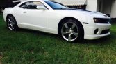 White 5th gen 2010 Chevrolet Camaro V6 automatic For Sale (4)