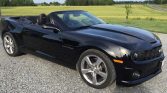 5th gen black 2013 Chevrolet Camaro SS convertible For Sale (2)