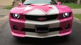 5th gen pink 2013 Chevrolet Camaro low miles V6 For Sale (5)
