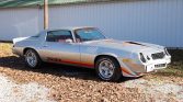 2nd gen silver 1979 Chevrolet Camaro Z28 automatic For Sale (6)