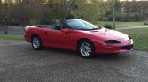 Red 4th gen 1995 Chevrolet Camaro Z28 Convertible For Sale (2)