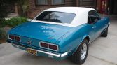 1st gen restored 1968 SS Chevrolet Camaro 350ci For Sale (2)