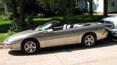 4th gen Pewter 2001 Chevrolet Camaro convertible For Sale (4)