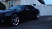 Black on black 2011 Chevrolet Camaro 2LT RS For Sale (2)