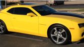 Yellow 2013 Chevrolet Camaro LT with RS Package For Sale (1)