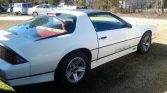 3rd gen white 1986 Iroc-Z Chevrolet Camaro For Sale (4)