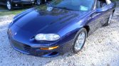 4th gen Blue Metallic 2002 Chevrolet Camaro Z28 For Sale (3)