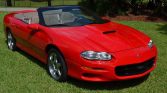 Bright Rally Red 2002 Chevrolet Camaro SS automatic For Sale (1)