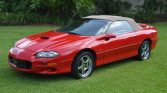 Bright Rally Red 2002 Chevrolet Camaro SS automatic For Sale (6)
