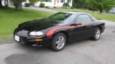 4th gen black 1998 Z28 Chevrolet Camaro Coupe LS1 For Sale (1)