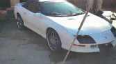 4th gen white 1997 Chevrolet Camaro V6 automatic For Sale (1)