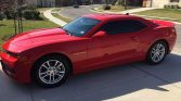 5th gen red 2014 Chevrolet Camaro LT1 V6 low miles For Sale (1)