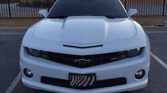 5th gen white 2011 Chevrolet Camaro V8 convertible For Sale (1)