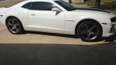 5th gen white 2012 Chevrolet Camaro V8 6spd manual For Sale (1)