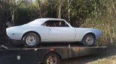 Classic 1968 Chevrolet Camaro coupe project car For Sale (1)