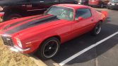 Classic 2nd gen red 1973 Chevrolet Camaro Z28 3.5L For Sale (3)