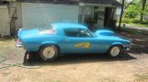 2nd gen classic 1976 Chevrolet Camaro drag car For Sale (3)