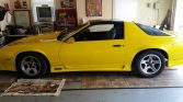 3rd gen yellow 1984 Chevrolet Camaro Iroc-Z copy For Sale (5)