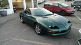 4th gen green 1997 Chevrolet Camaro Z28 automatic For Sale