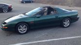 4th gen green 1997 Chevrolet Camaro Z28 automatic For Sale (4)