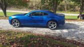 5th gen blue 2010 Chevrolet Camaro V6 automatic For Sale (2)