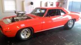Classic 1969 Chevrolet Camaro Z28 Pro Street For Sale (1)