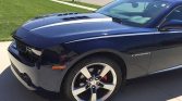 Metallic Blue 2011 Chevrolet Camaro LT 3.6L coupe For Sale 2 (1)