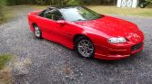 Red 2002 Z28 Chevrolet Camaro low miles 6spd manual For Sale (2)