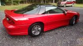 Red 2002 Z28 Chevrolet Camaro low miles 6spd manual For Sale (3)
