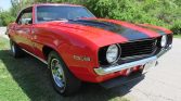 1st gen classic red 1969 Chevrolet Camaro V8 For Sale 2 (1)