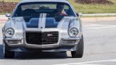 Classic 2nd gen silver 1973 Chevrolet Camaro 350 For Sale (1)