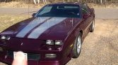 Purple 1992 Chevrolet Camaro RS 25th Anniversary For Sale (1)