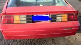 3rd gen red 1986 Z28 Chevrolet Camaro all original For Sale (2)