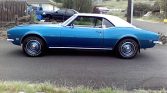 Classic 1st gen LeMans Blue 1968 Chevrolet Camaro For Sale (3)