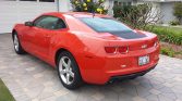 Inferno Orange Metallic 2010 Chevrolet Camaro 2LT For Sale (5)