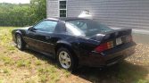3rd gen black 1991 Chevrolet Camaro Z28 automatic For Sale (4)