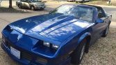 3rd gen blue 1989 Chevrolet Camaro T-tops automatic For Sale (1)