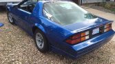 3rd gen blue 1989 Chevrolet Camaro T-tops automatic For Sale (6)