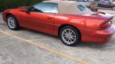 Sunset Orange Met 2002 Chevrolet Camaro SS convertible For Sale (1)