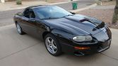 4th gen black 1999 Chevrolet Camaro SS 6spd manual For Sale