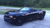 5th gen black 2011 Chevrolet Camaro convertible For Sale