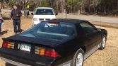 Flat black 1986 Chevrolet Camaro Z28 automatic For Sale (6)